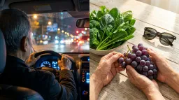 過50歲夜間視力下降、開車看不清楚？遠離黃斑部退化的長輩保養術